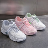 Shoes Female Ins Trendy Breathable 2023 New Summer Versatile Casual Web Celebrity Sports Running Small White