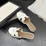 Breakj Trend High-Heelish Slippers Summer New Wear Height Display Legs Long Beach Cold