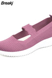 Women Casual Shoes 2023 Fashion Breathable Fly Weave Casual Shoes Women Loafers Women Comfort Flat Shoes zapatos para