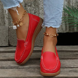 Breakj Bottom Round Head Bean Bean Flat Bottom Solid Color Simple Summer New Large Size Casual Women's Single