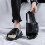 Breakj Celebrity Ins Trend Slippers Men's Wear 2023 New Flip-Drag Beach Shoes