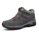 Breakj Heightening Couple Snow Boots Winter Plus Velvet Warm Men And Women Outdoor Cotton Shoes Warm Sports