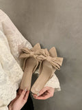 Breakj Fairy Wind Cool Slippers Women's Shoes Wear 2025 New Summer Bow Temperament