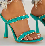 2022 NEW Sandals Women Shoes Solid Color Comfortable Flip-Flops босоножки женские Designer Flat Slippers Open Toe Luxury