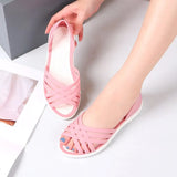 Women'S Shoes Summer Colorful Transparent Sandals Women Slippers