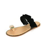 Large Size Sandals And Slippers For Women 2024 New Toe Sandals Pineapple Lace Sandals From