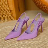Heels Women's 2023 New Pointed French Fine Heel Muller Shoes Casual Wear Baotou Sandals Tide Super