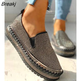 Women Casual Shoes New Fashion Wedge Flat Shoes Slip On Lace Up Comfortable Ladies Sneakers Female Vulcanized Shoes