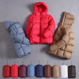 New Ultra Light Hooded Short Jacket Women 90% White Duck Down Coat Casual Windbreak Parkers Lightweight Warm Snow