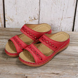 Breakj Summer New Women's Thick-Bottomed Slippers Large-Size Fish Mouth Thick Bottom Beach