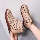 Summer Sandals Women's Breathable Hole Flat Soft Non-slip Comfortable Shoes Sandalias De Mujer