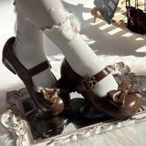 Breakj Cute Soft Soles Not Tired Mary Jane Leather Shoes New Sweet With Jk Lolita