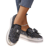 Size Water Drill Shallow Mouth Love Shoes Women's 2024 Summer New Korean Version Of A Thick-Soled Lazy