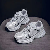 Breakj Old Dad Shoes Women 2025 Spring And Summer New Mesh Breathable Thick Background Anti-Slip Light Student Running