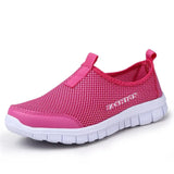 Casual Shoes 2021 Women Sneakers Summer Fashion Air Mesh Women's Shoes Slip-on Female Sneakers Plus Size Female