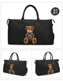 Travel Bag Dry And Wet Separation Men And Women Short Distance One Shoulder Hand Matching With Trolley Box Independent Shoe Compartment Sports