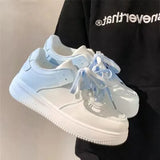 Breakj Thick-Bottomed Little White Shoes Women In The Spring Of 2025 New Women's Shoes Increase Casual Shoes Women Candy Color