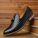 Breakj Casual Set Foot Single Shoes Fashion Tassel Lazy Shoes Large Size Loafers Wenzhou Men's