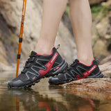 Breakj And Summer 2023 New Waterproof Sports Leisure Running Shoes Outdoor Hiking Shoes Large-Size Hiking Men's