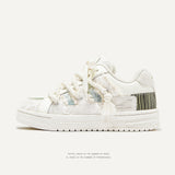 Breakj Shoes Destroy The Aesthetic Design Small White Shoes Bread Shoes Trend Casual Couple Shoes Men's And Women's