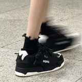 Breakj Shoes Cool Bat Small Black Shoes Youth Casual Bread Shoes Low-Top Shoes Trendy Shoes Men's Shoes Men's Shoes Men's Shoes Men's And Women's