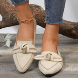 Women's Shoes Loafers Ballet Flats Pointed Toe Barefoot Slip-on Sandals Casual Low Heel Luxury Brand Woman Shoe New in