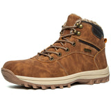 Breakj High-Top Snow Boots Cotton Shoes Winter Plus Velvet Warm Men's Leisure Outdoor Hiking Leisure