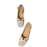 Breakj Luxury Small Retro 2025 Summer New Women's Head Sandals Wearing Front Sandals