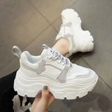 Size Daddy Shoes 21 Spring And Summer New Matching Single Shoes Thick Soles Casual Lace Up