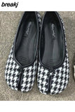 Women Flats Tabi Ninja Moccasins Round Split Toe Shallow Lazy Slip On Slingback Mules Leather Shoes Soft Loafers Slip