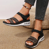 Breakj New Thick Bottom Slope With Large Size With A Glide Water Drill Thick Bottom Cushion Sandals