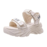 Fashion Platform Sandals for Women Summer 2023 Thick Bottom Womens Walking Sandals Chunky Non Slip Beach Shoes
