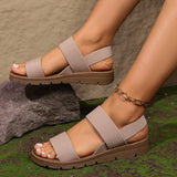 Breakj Lightweight And Comfortable Soft-Soled Sports Sandals Women Casual Wear Wear-Resistant Anti-Slip Flat-Soled