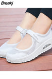Women's Walking Shoes Lightweight Mesh Breathable Sneakers Fashion Casual Shoes Cushion Flat