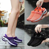 Breakj Summer New Breathable Flying Shoes Korean Version Of Women's Shoes Sandals Low-Top Casual Shoes For A Long