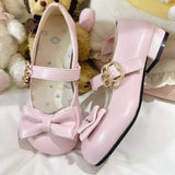 Breakj Cute Soft Soles Not Tired Mary Jane Leather Shoes New Sweet With Jk Lolita