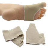 Pair Toe Separator Bunion Corrector Gel Pad Stretch Nylon Hallux Valgus Protector Guard Toe Separator Orthopedic