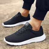 autumn New Men Casual Shoes Lace up Men Shoes Lightweight Comfortable Breathable Walking Sneakers Tenis Feminino