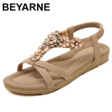 New Bohemian Style 2018 Summer Women Shoes Fashion Womens Sandals Flat Heel Brand Beach Summer Shoes Ladies