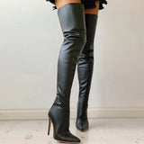 Breakj Autumn And Winter New Fashion Personality Over The Knee Size Women's Boots