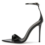 New Large Size One-Word With Simple Fashion High-Heeled Lady Sandals