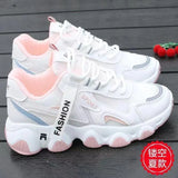 Sneakers White Black Designer Shoes Woman Autumn Winter Chunky Sneakers Fashion Light Dad Shoes Ladies Platform