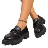 Breakj Lefford Shoes Women's 2025 New Spring And Summer Women's Shoes Thick-Soled Shoes Spring And Autumn English Small Leather