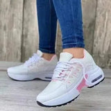 Breakj New Autumn Sports Wind Casual Single Shoes Women Thick Sole Flying Old Dad Shoes Sneakers Large