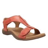 Breakj New 43 Large-Size Thick-Bottomed Slopes And Women's Shoes Magic Buckle With