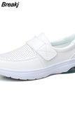 New Comfortable Soft White Flat Shoes Air Casual Sneakers Shoes for Women Non-slip Breathable Women Loafers Zapatos