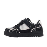 Breakj Shoes Stars Street Magic Sticker Bread Shoes Shoes Trendy Shoes Low Help Small Black Shoes Couple Shoes Men's