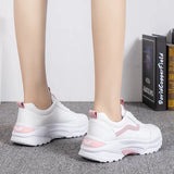 Foundation Small White Shoes Female 2023 New Korean Version Of Student Flat Net Red Sneakers Female Ins