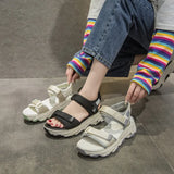 Celebrity Platform Sandals Female Summer 2023 New Summer Fashion Shoes Casual Sports Women's Shoes Ins