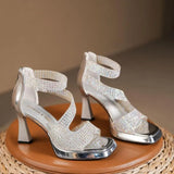 Breakj New French Diamond Sandal Bag With A Comfortable Commuting
